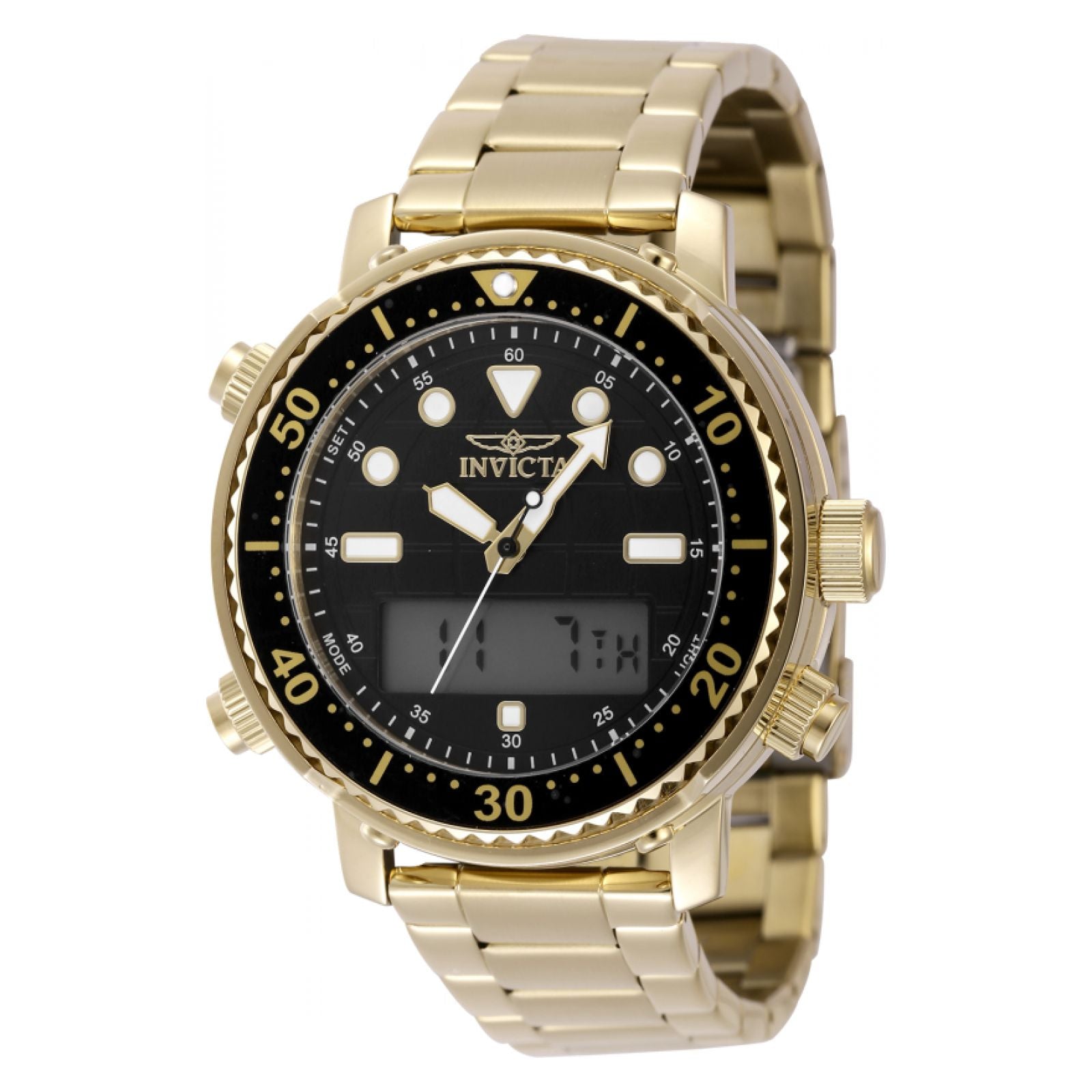 RELOJ  PARA HOMBRE INVICTA PRO DIVER 48372 - ORO