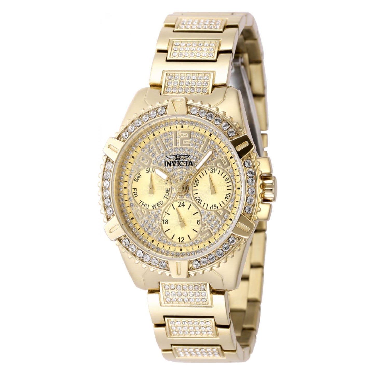 RELOJ  PARA MUJER INVICTA CELESTIAL 48564 - ORO BLANCO