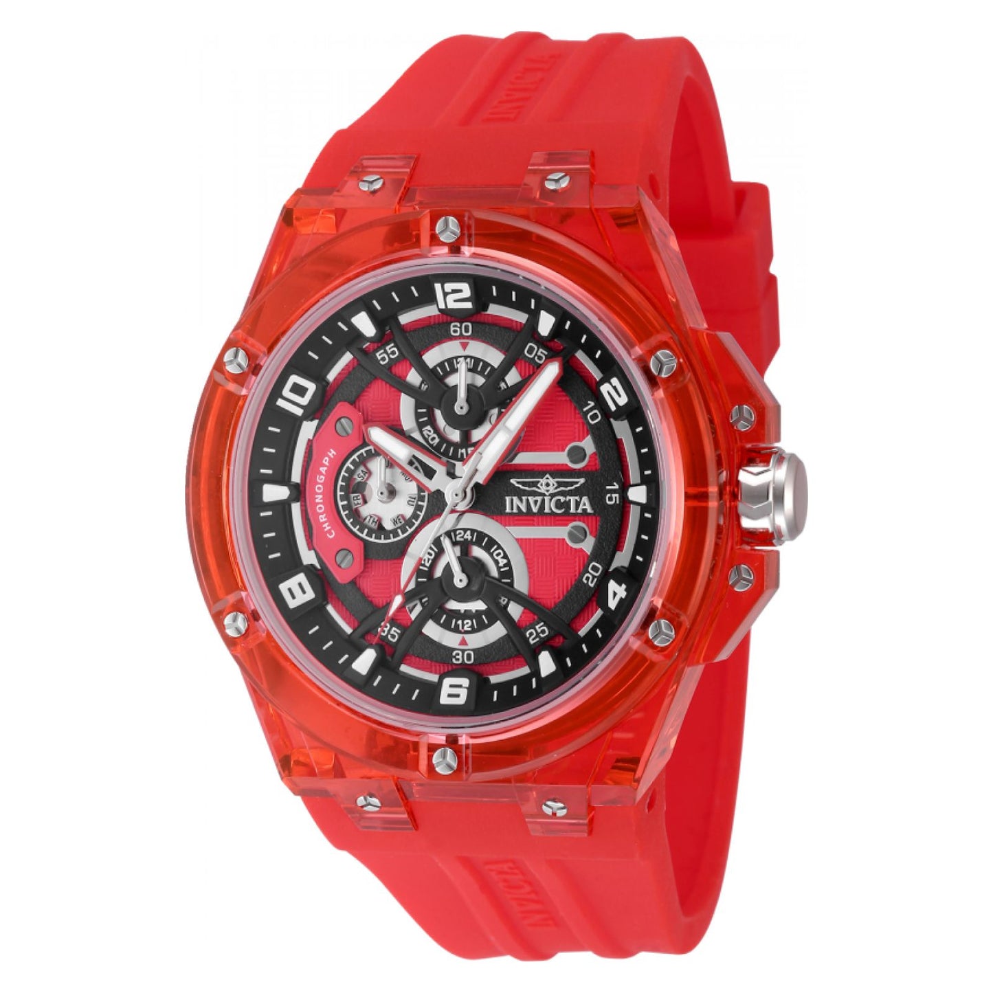 RELOJ DEPORTIVO PARA HOMBRE INVICTA INVICTA RACING 48801 - ROJO