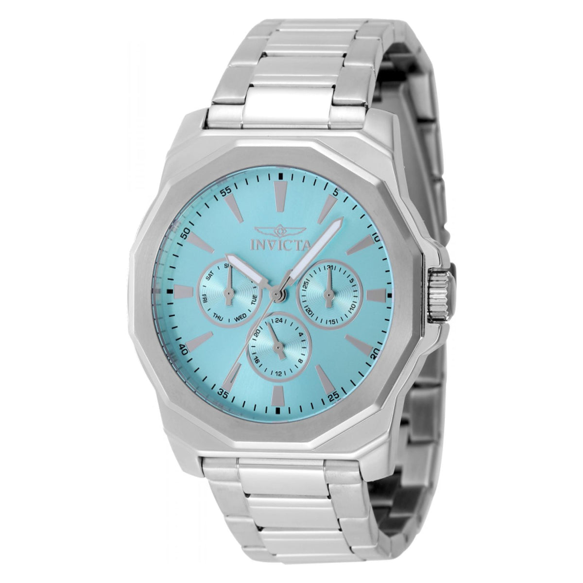 Reloj Invicta Speedway 48913 para Hombre – Acero Inoxidable con Dial Azul Tiffany y Maquinaria Cuarzo Japonesa