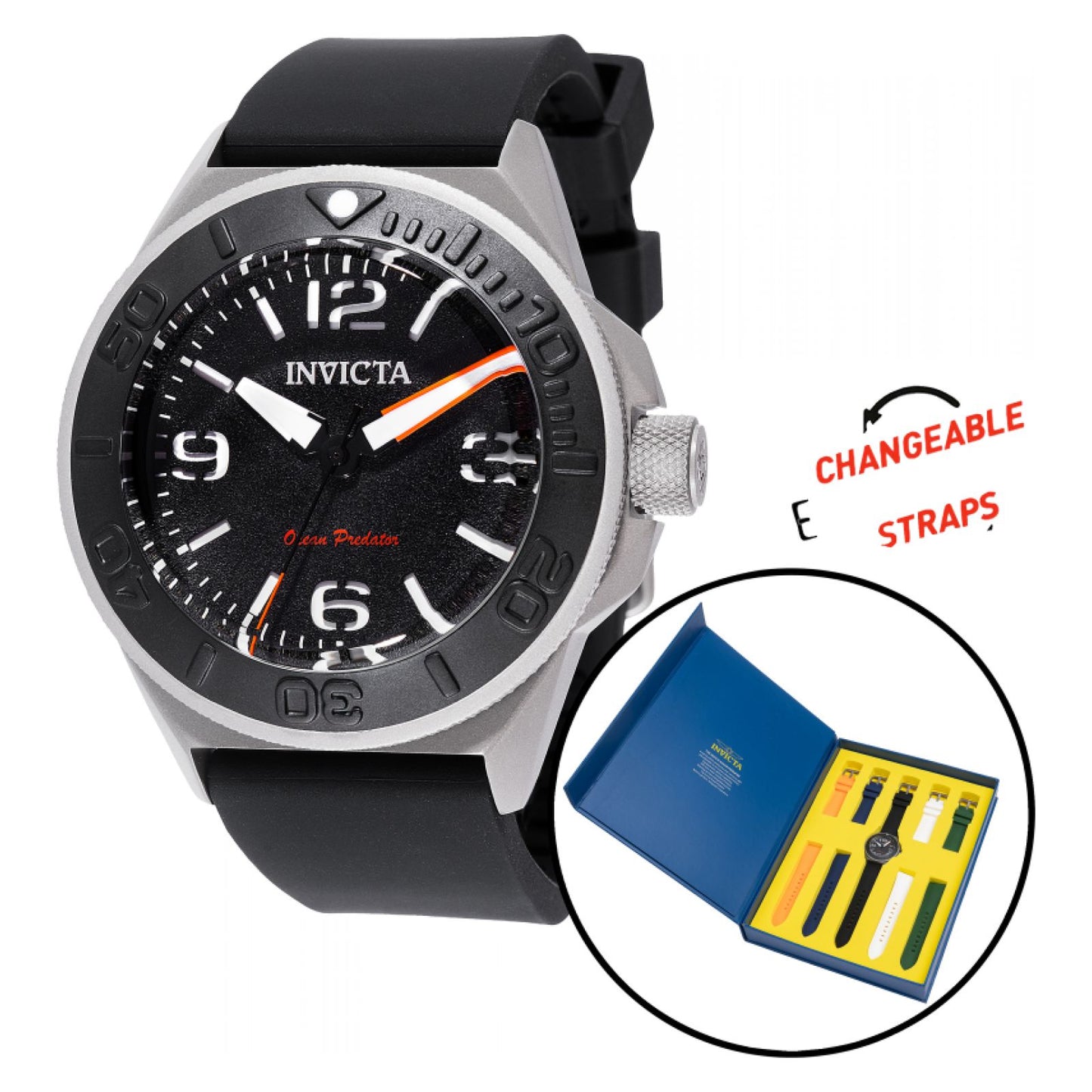 Reloj de pulsera Invicta ocean predator 49453