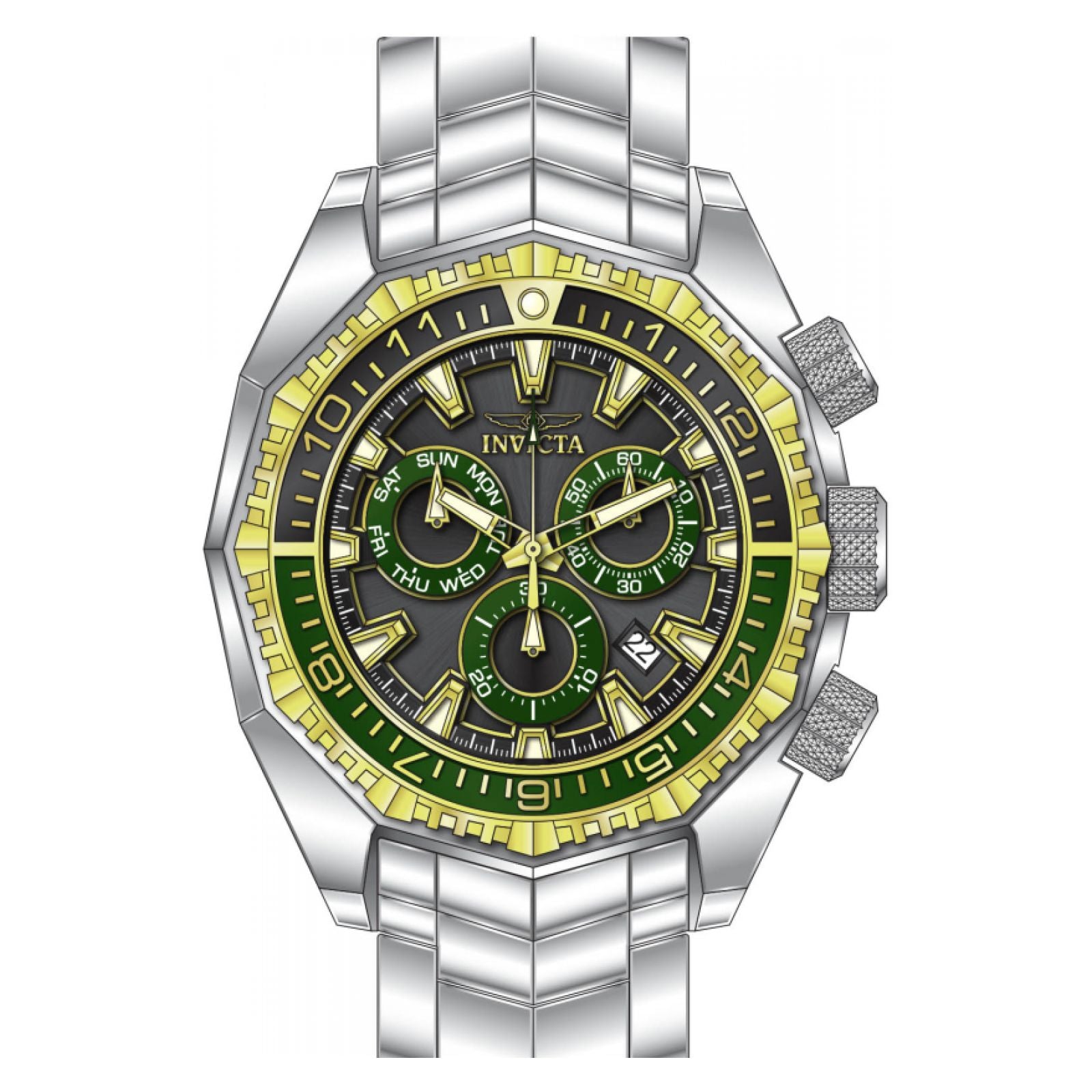 Reloj de pulsera Invicta akula 49636