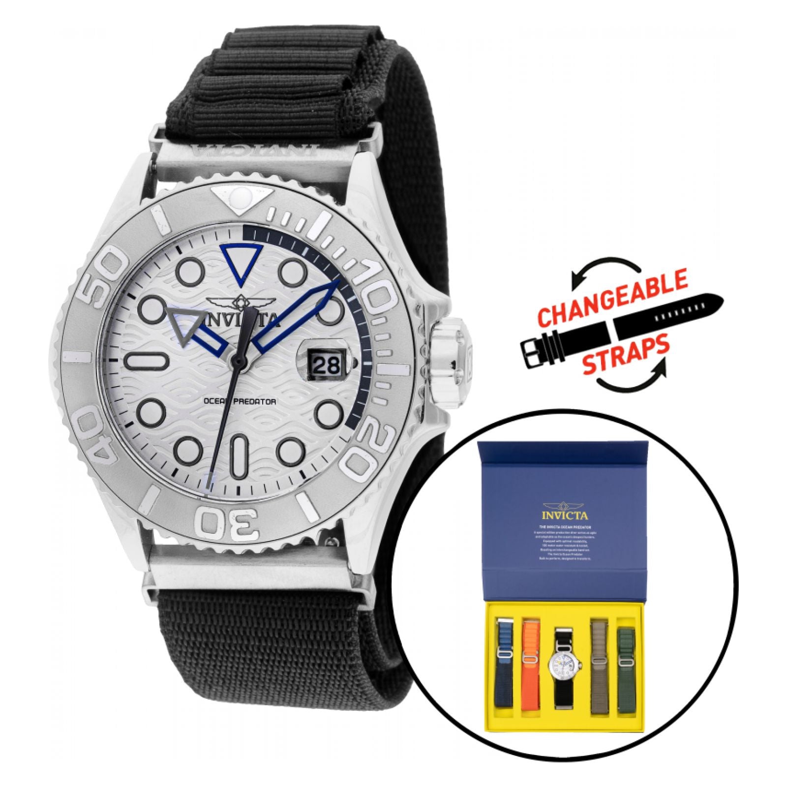 Reloj Invicta ocean predator 49798