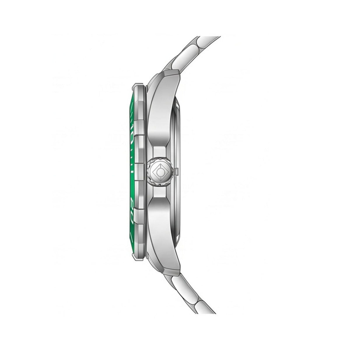 Reloj Invicta Pro Diver 69244 para Hombre – Caja de 46 mm en Acero Inoxidable con Dial Verde de Cobre, Cristal Flame Fusion y Maquinaria Cuarzo