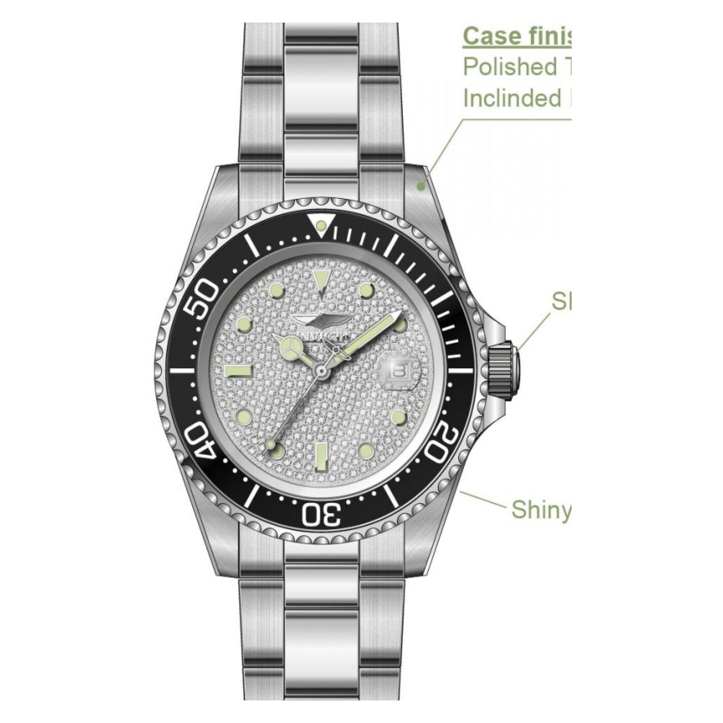 Reloj de pulsera Invicta pro diver 50286