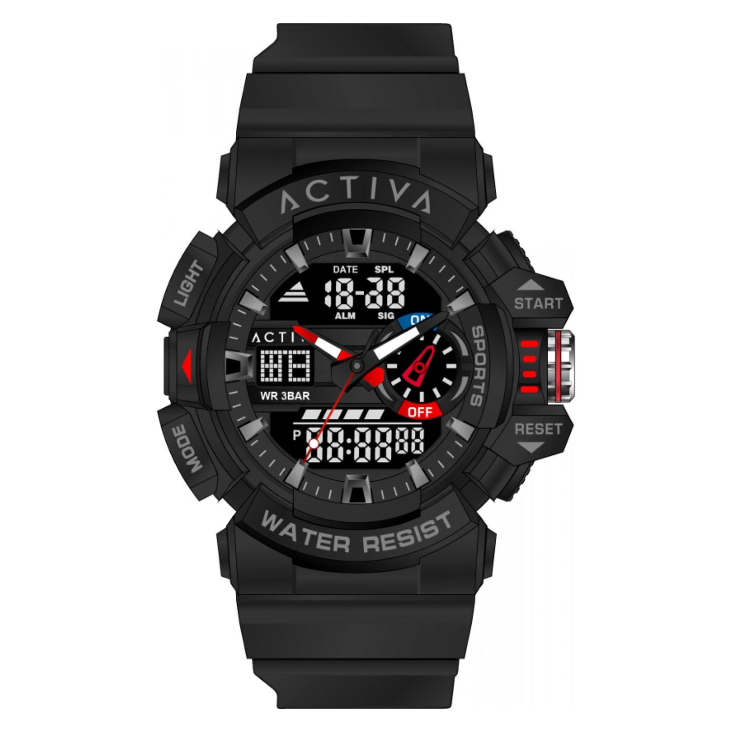 Reloj de pulsera Invicta digital essentials ACW8043 001