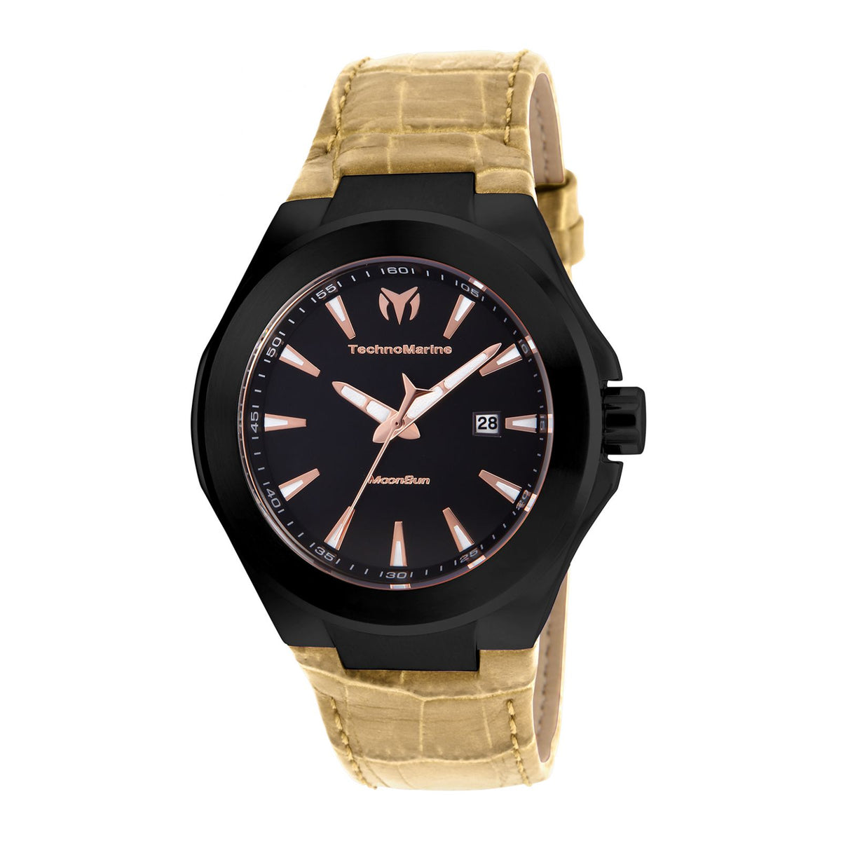 RELOJ CLÁSICO PARA HOMBRE TECHNOMARINE MOONSUN TM-117016 - BEIGE