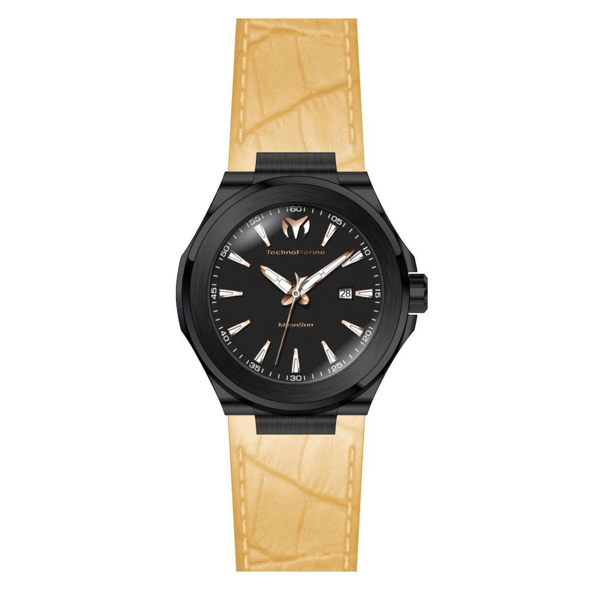 RELOJ CLÁSICO PARA HOMBRE TECHNOMARINE MOONSUN TM-117016 - BEIGE