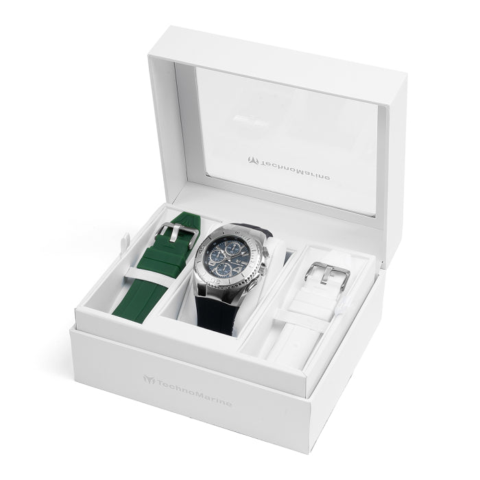 RELOJ PARA HOMBRE TECHNOMARINE CRUISE TM-124029 - NEGRO, BLANCO, VERDE