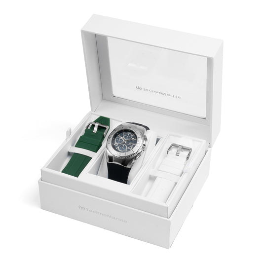 RELOJ PARA HOMBRE TECHNOMARINE CRUISE TM-124029 - NEGRO, BLANCO, VERDE