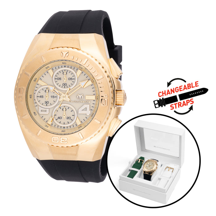 RELOJ PARA HOMBRE TECHNOMARINE CRUISE TM-124031 - NEGRO, BLANCO, VERDE