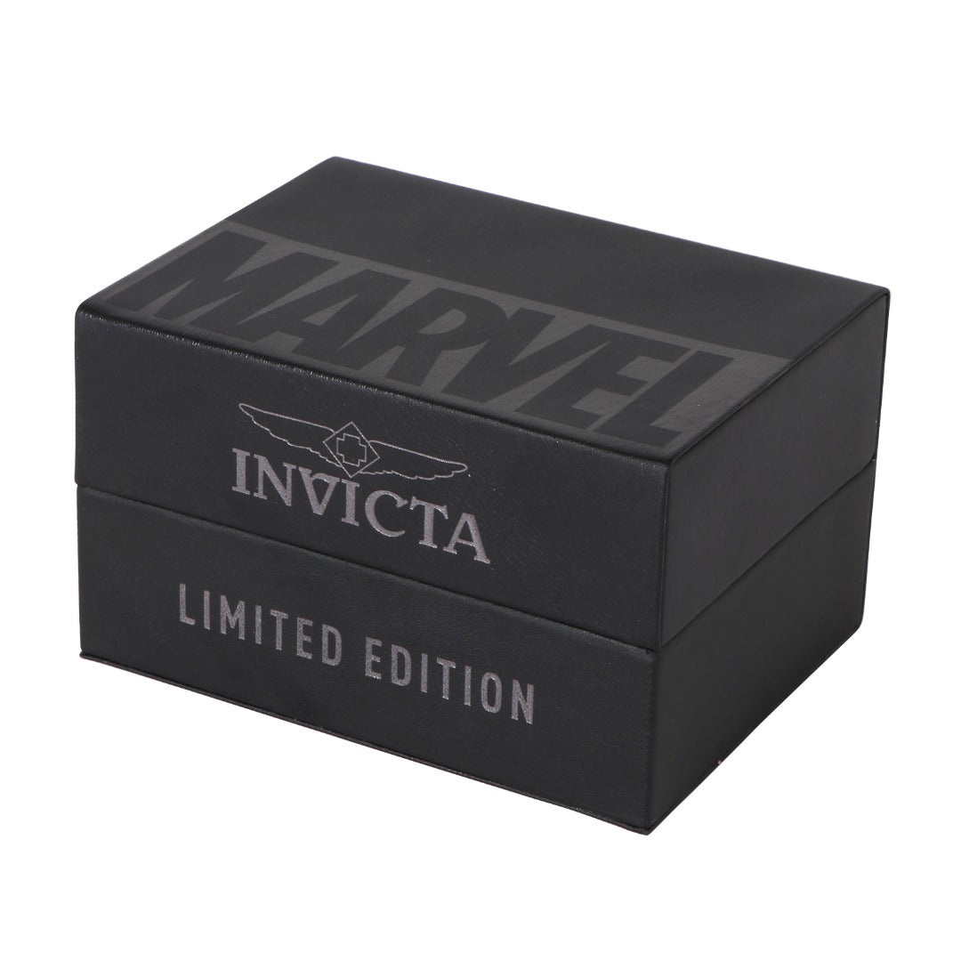 RELOJ HULK PARA HOMBRE INVICTA MARVEL 25985 - ACERO, NEGRO