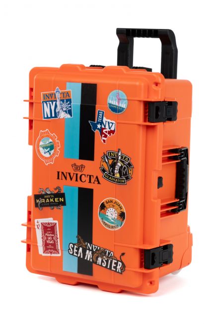 CAJA DE IMPACTO INVICTA DC50PATCH-ORG NARANJA