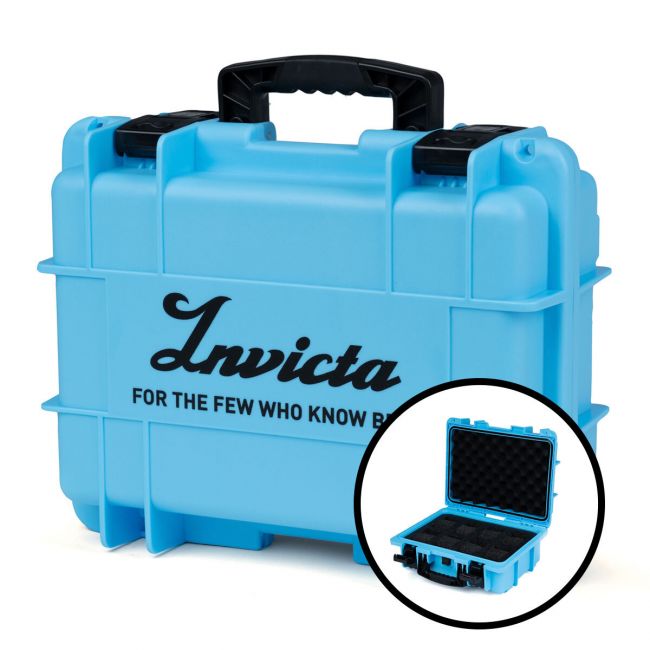 CAJA DE IMPACTO INVICTA DC8-LTBLU AZUL CLARO