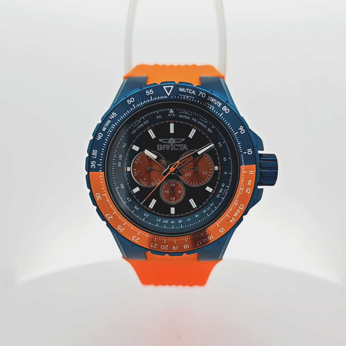 RELOJ DEPORTIVO PARA HOMBRE INVICTA AVIATOR 39301 - NARANJA