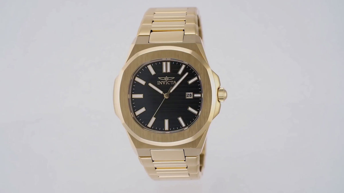 Reloj Invicta Speedway Elite 48516 para Hombre – Acero Inoxidable Dorado 41mm