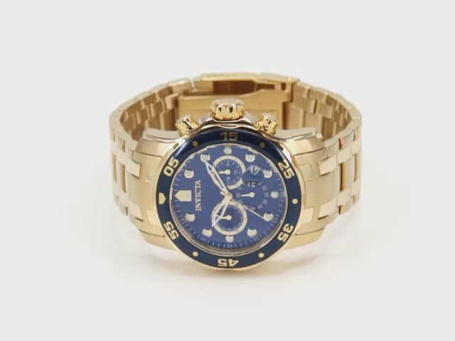 RELOJ  PARA HOMBRE INVICTA PRO DIVER 0073 - DORADO