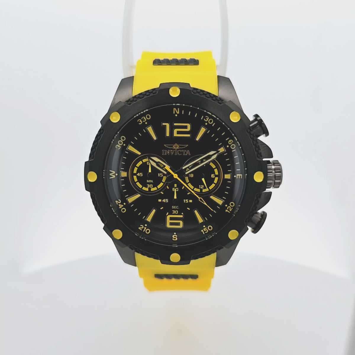 RELOJ DEPORTIVO PARA HOMBRE INVICTA I-FORCE 39996 - AMARILLO, BRONCE DE CAÑÓN