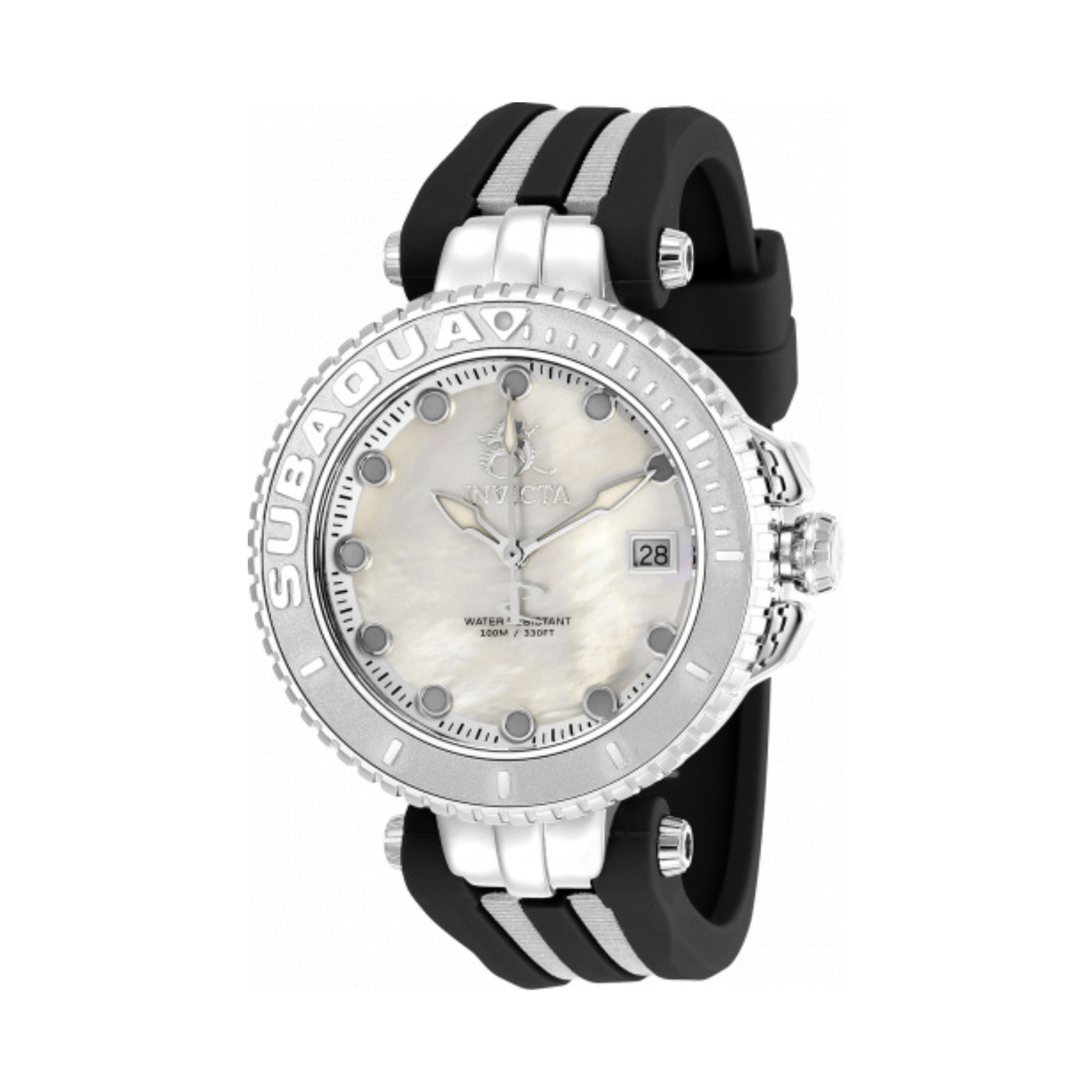 RELOJ DEPORTIVO PARA MUJER INVICTA SUBAQUA 27353 - BLANCO NEGRO