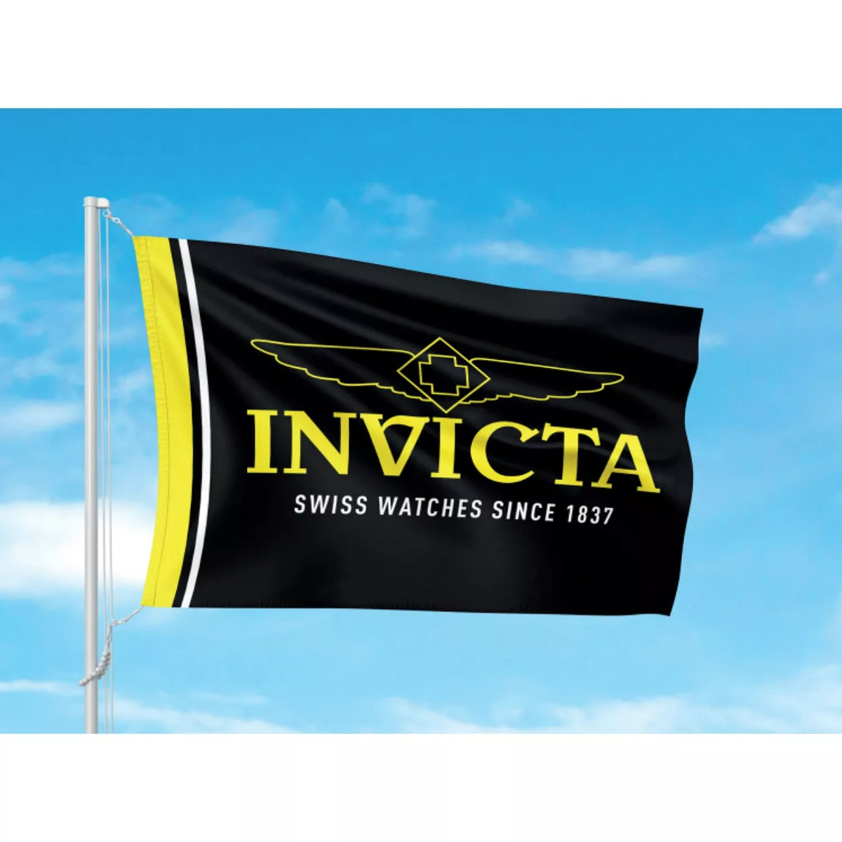 BANDERA INVICTA GEAR, NEGRA (IG0320-BLK)