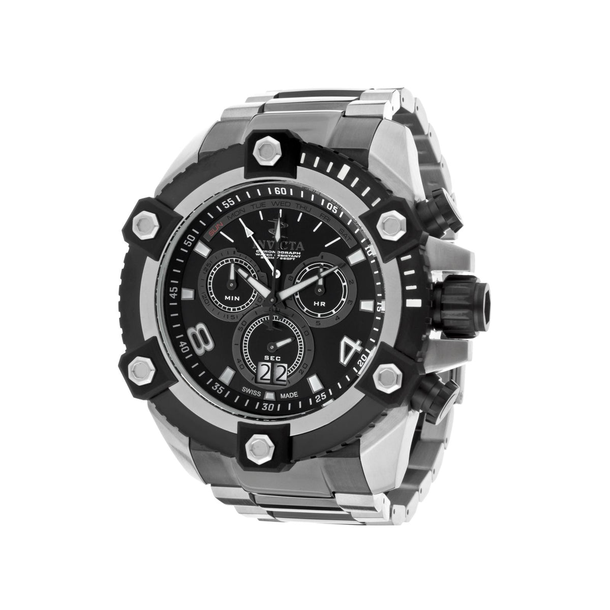 RELOJ  PARA HOMBRE INVICTA RESERVE 0338 - ACERO, GUNMETAL