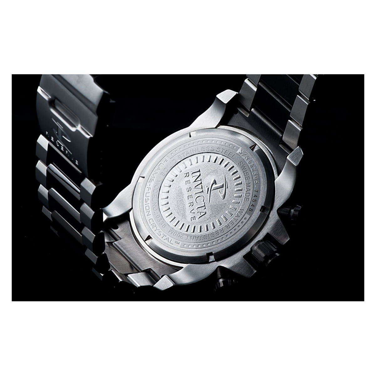 RELOJ  PARA HOMBRE INVICTA RESERVE 0338 - ACERO, GUNMETAL