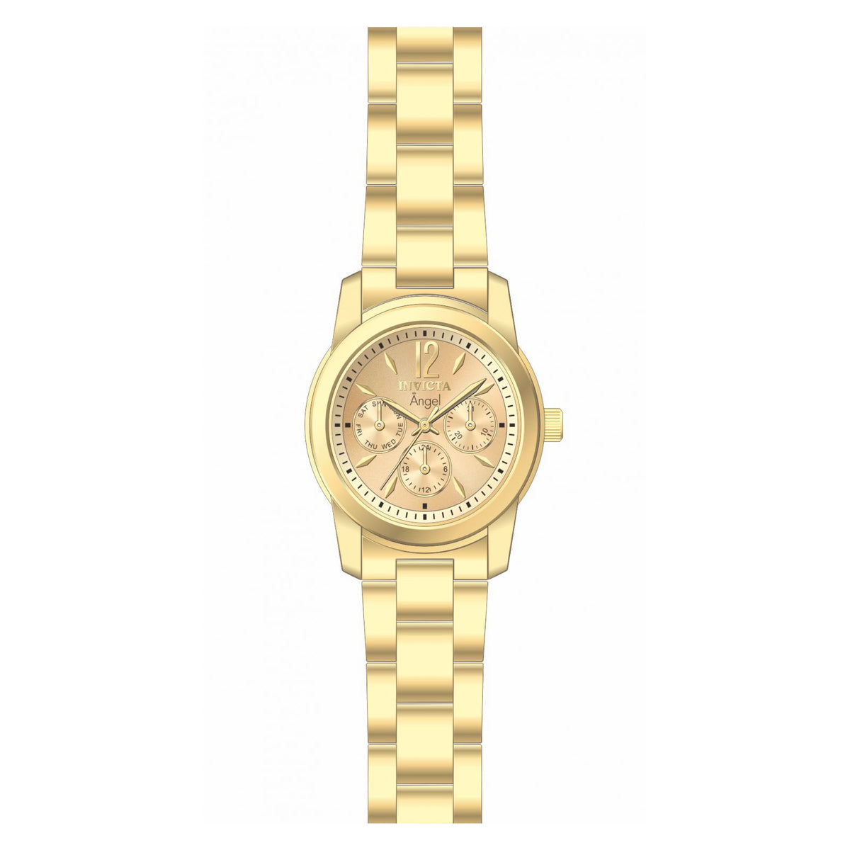 RELOJ  PARA MUJER INVICTA ANGEL 0464 - ORO