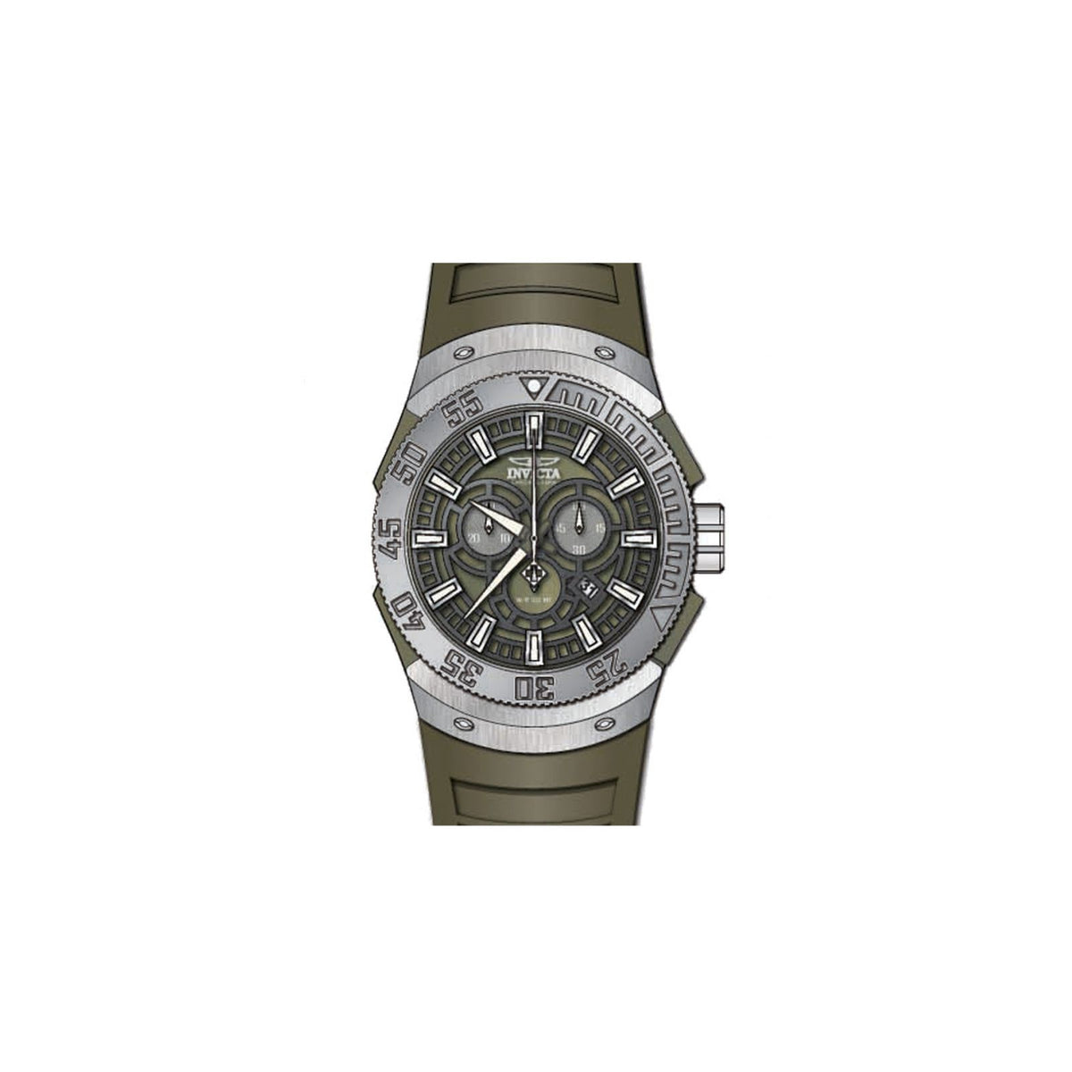 RELOJ CLÁSICO PARA HOMBRE INVICTA SPECIALTY 0658 - GRIS