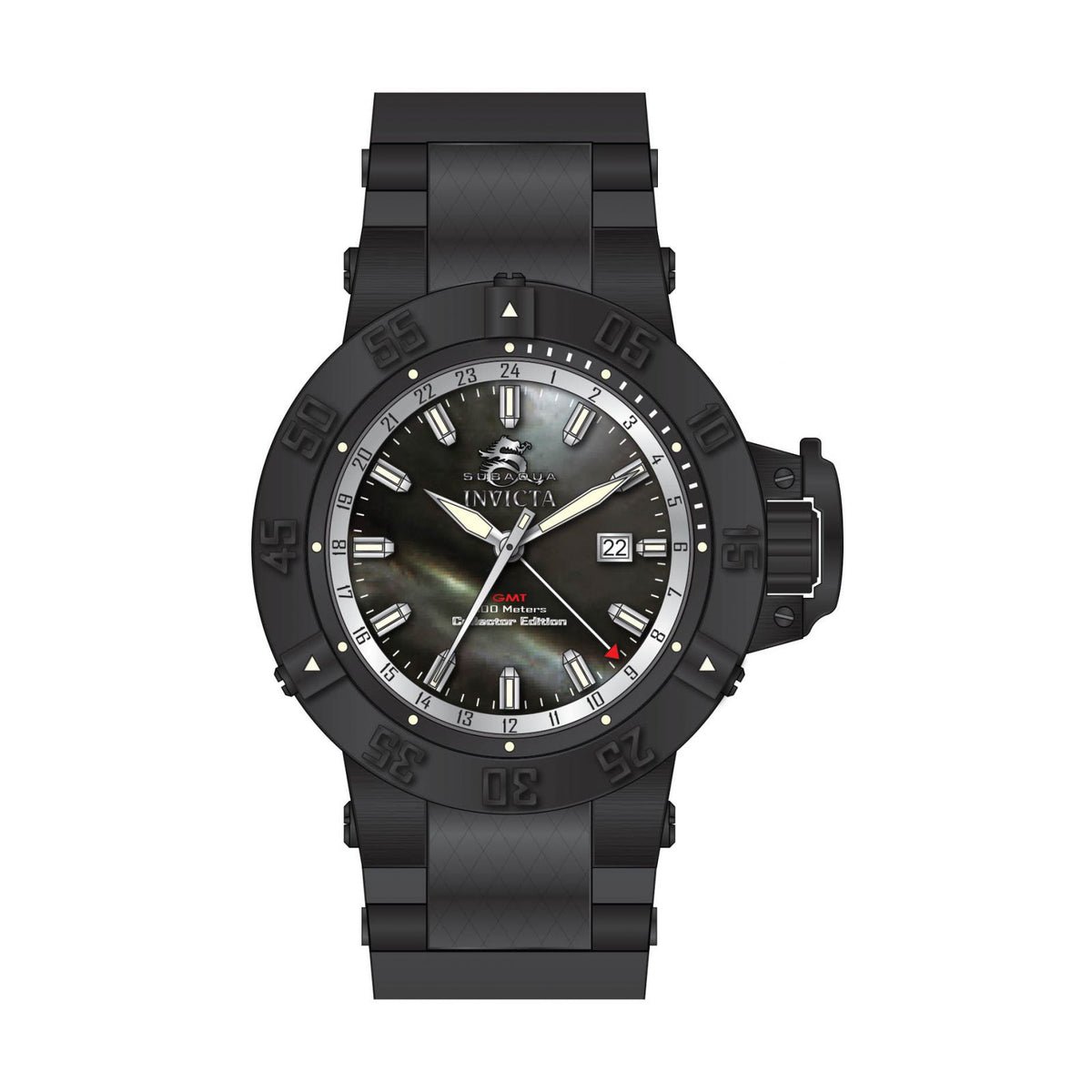 RELOJ  PARA HOMBRE INVICTA SUBAQUA 0736 - NEGRO