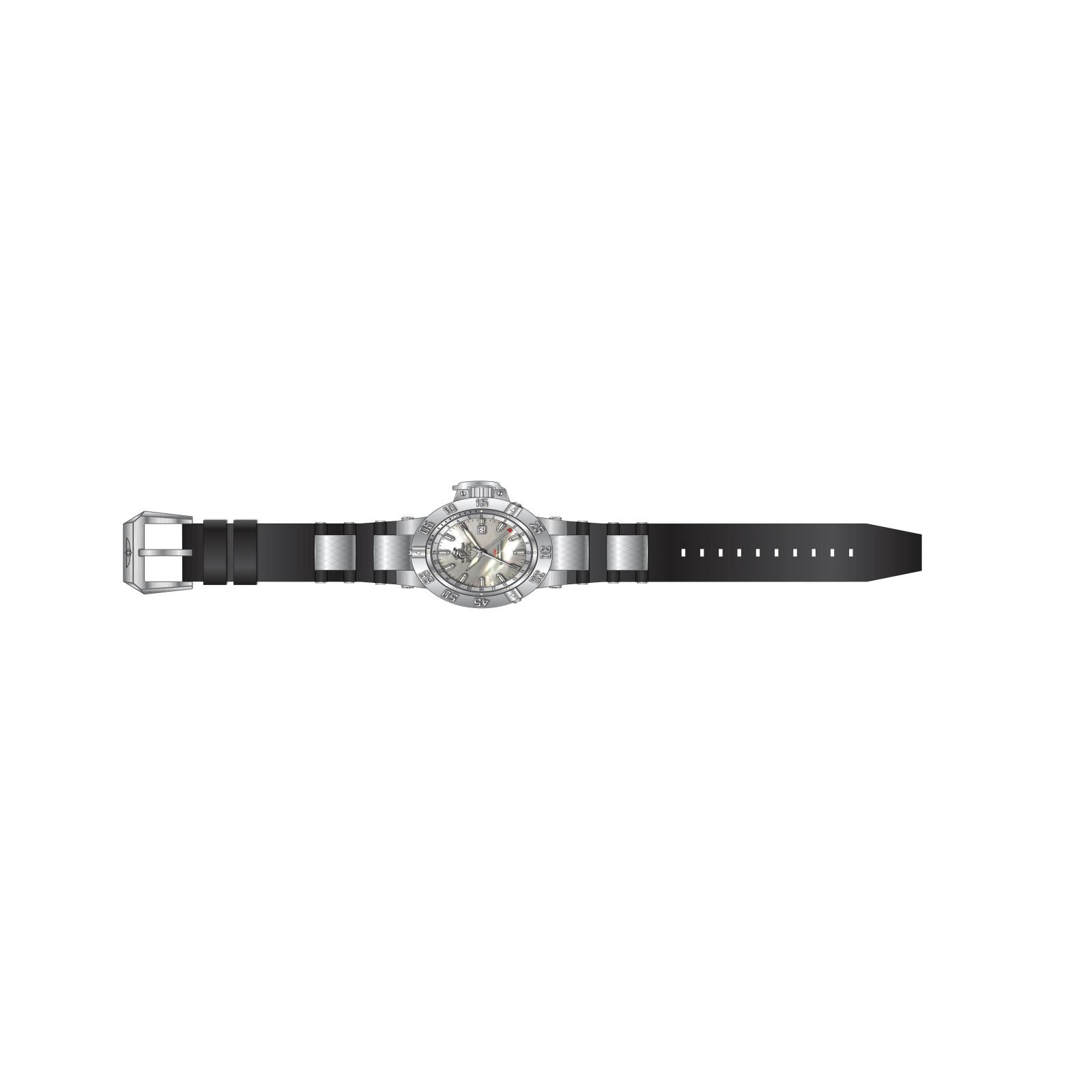 RELOJ DEPORTIVO PARA HOMBRE INVICTA SUBAQUA 0737 - NEGRO, ACERO