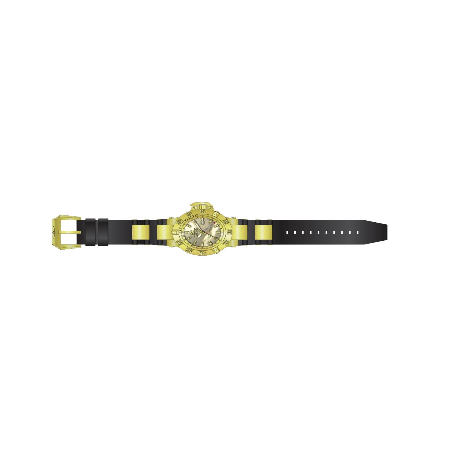 RELOJ DEPORTIVO PARA HOMBRE INVICTA SUBAQUA 0738 - ORO NEGRO