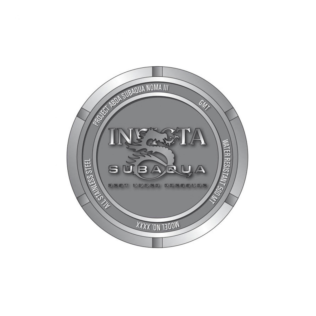 RELOJ  PARA HOMBRE INVICTA SUBAQUA 0739 - MARRÓN, ORO ROSA