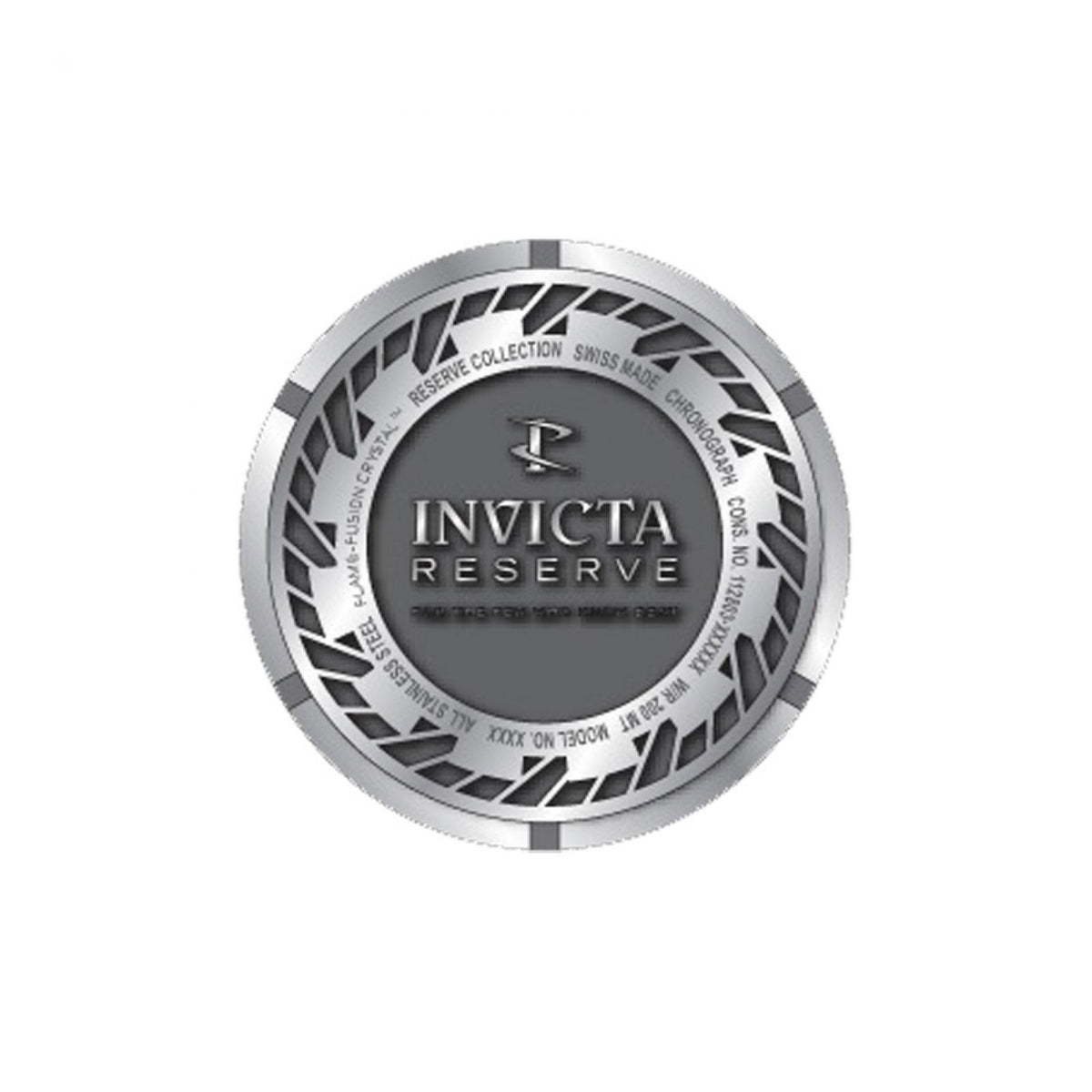 RELOJ  PARA HOMBRE INVICTA RESERVE 0821 - ACERO NEGRO