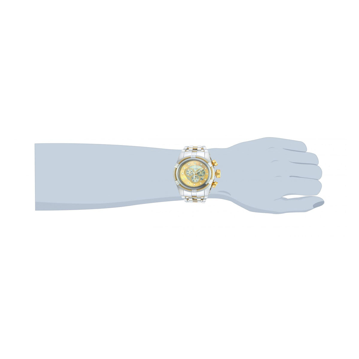 RELOJ  PARA HOMBRE INVICTA RESERVE 0822 - ACERO, ORO