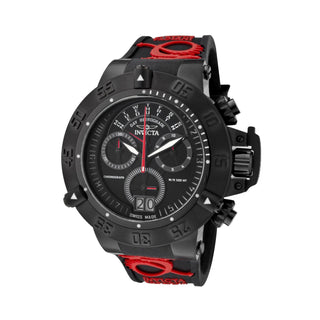 RELOJ DEPORTIVO PARA HOMBRE INVICTA SUBAQUA 0877 - NEGRO, ROJO