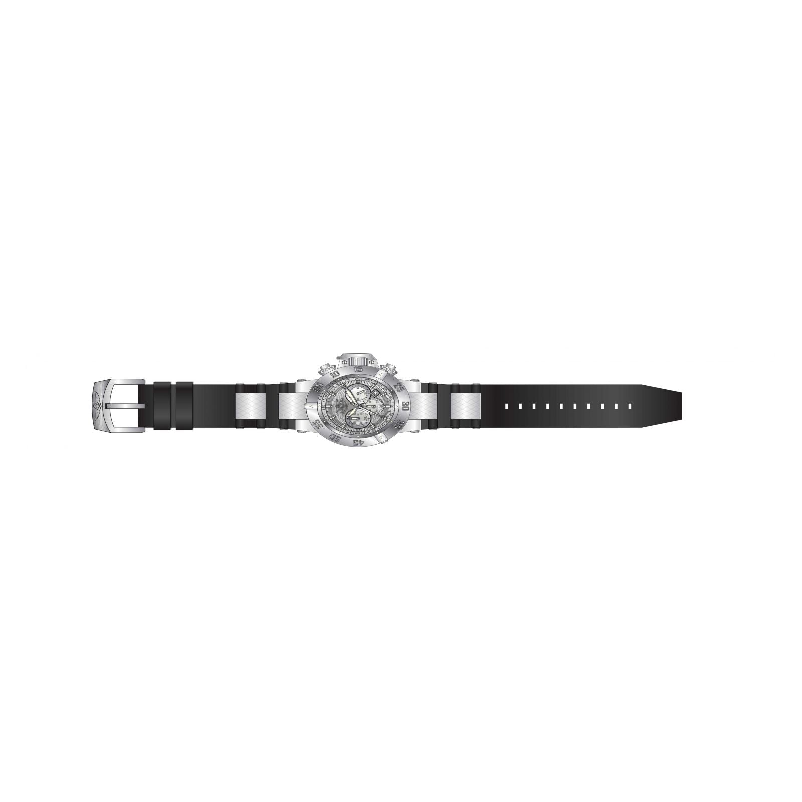 RELOJ DEPORTIVO PARA HOMBRE INVICTA SUBAQUA 924 - BLANCO, TRANSPARENTE