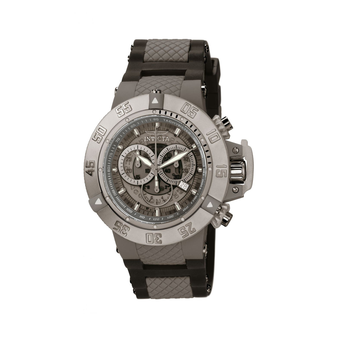 RELOJ DEPORTIVO PARA HOMBRE INVICTA SUBAQUA 0927 - NEGRO, GRIS OSCURO