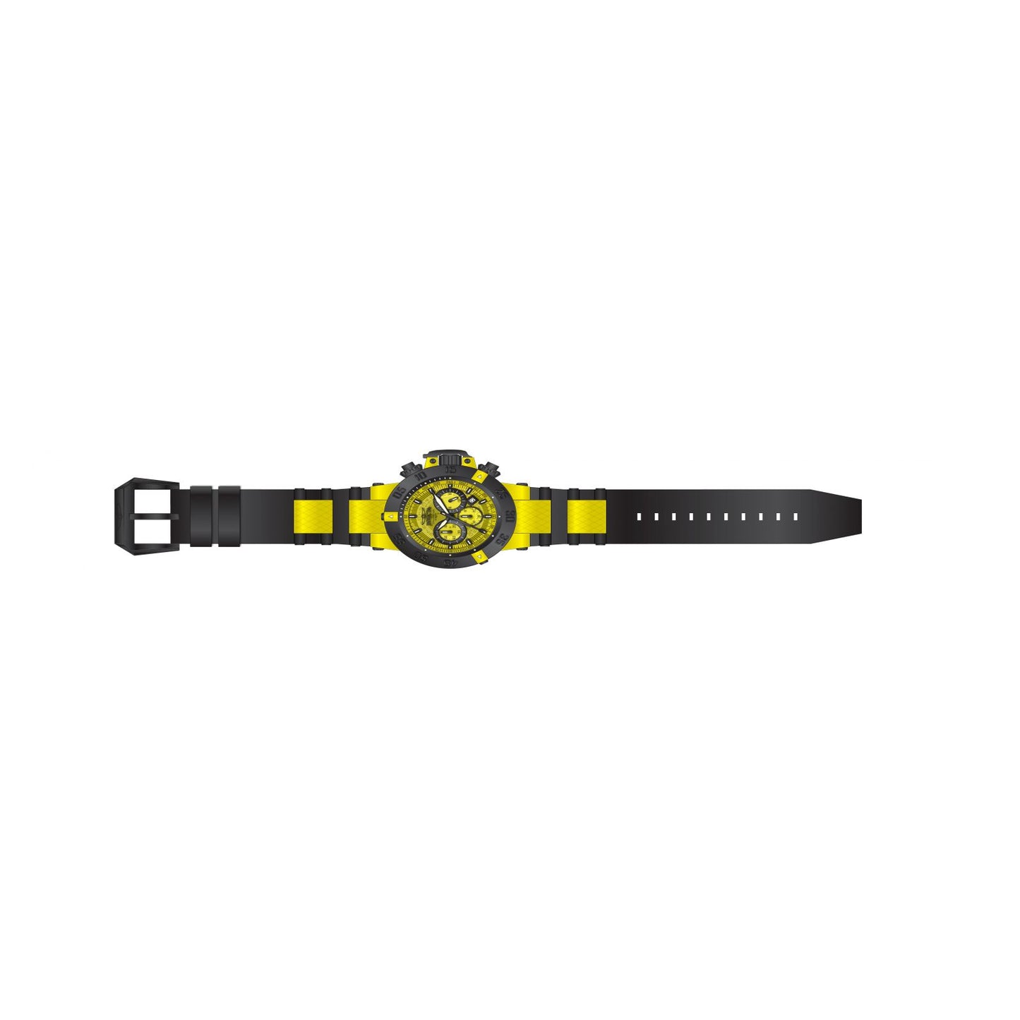 RELOJ DEPORTIVO PARA HOMBRE INVICTA SUBAQUA 0934 - AMARILLO, NEGRO