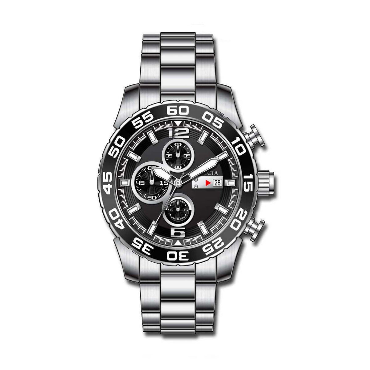RELOJ CLÁSICO PARA HOMBRE INVICTA SPECIALTY 1012 - ACERO
