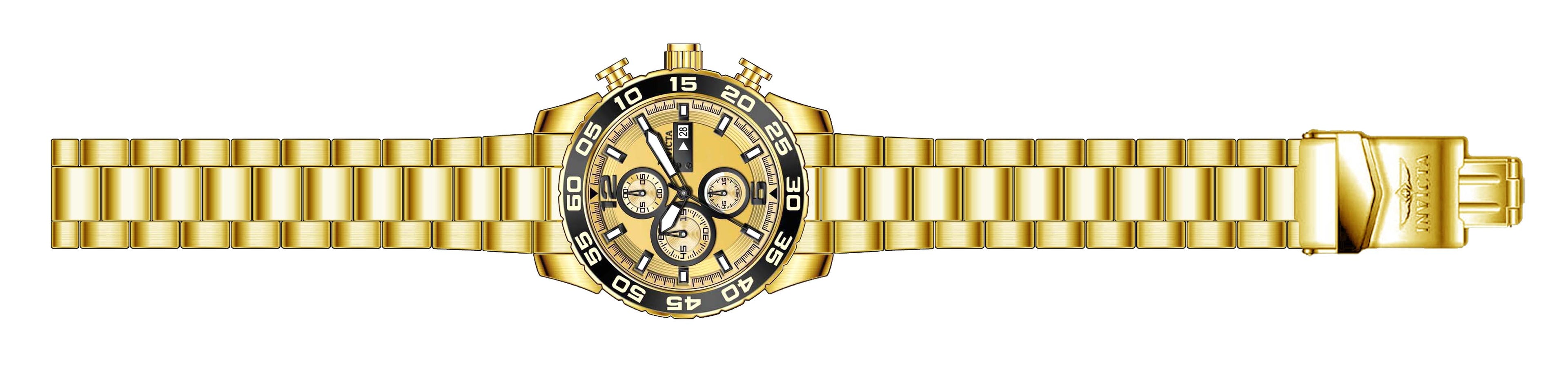 RELOJ CLÁSICO PARA HOMBRE INVICTA SPECIALTY 1016 - ORO