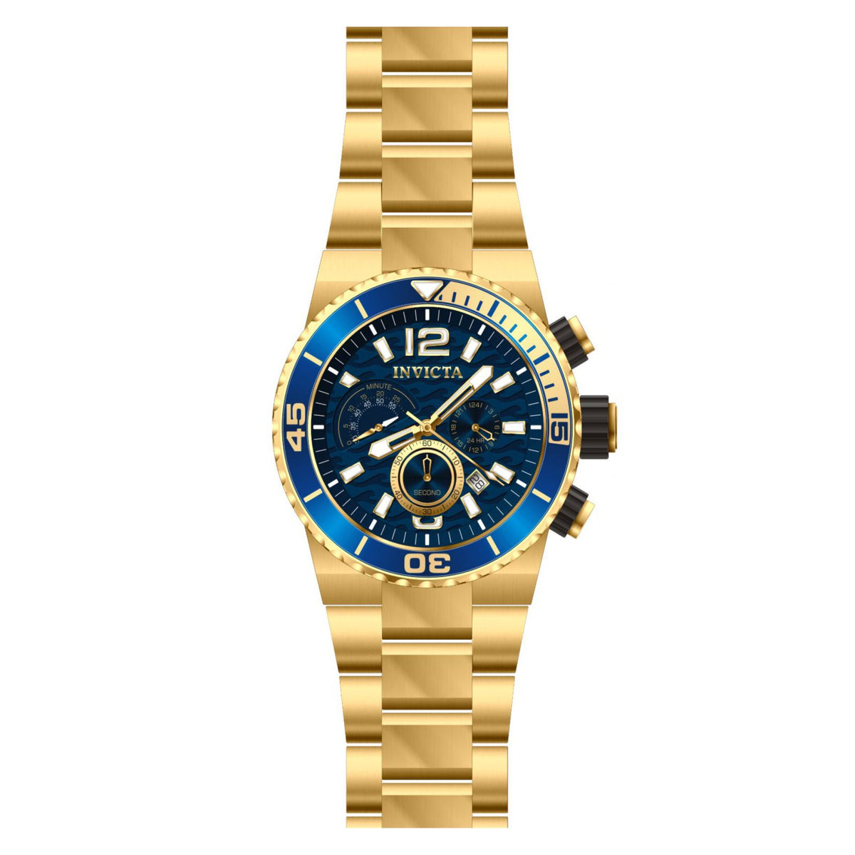RELOJ  PARA HOMBRE INVICTA PRO DIVER 1344 - DORADO