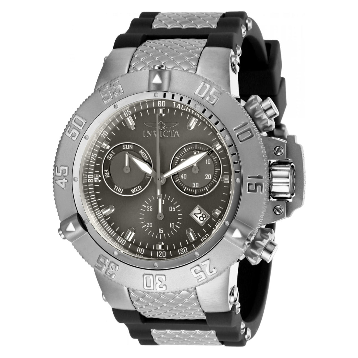RELOJ DEPORTIVO PARA HOMBRE INVICTA SUBAQUA 1382 - NEGRO, ACERO