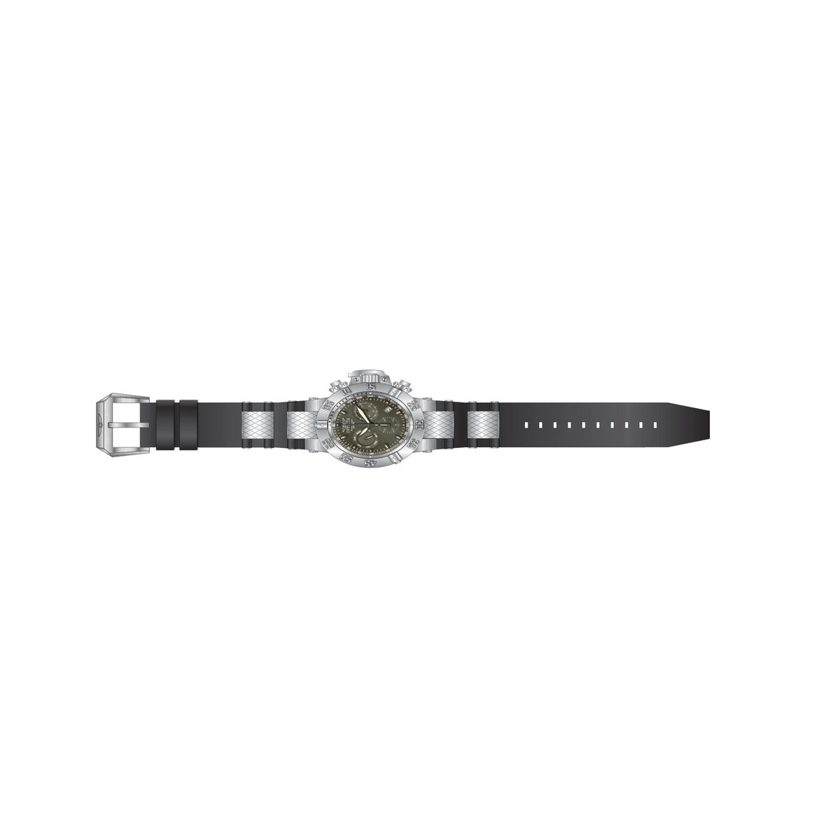 RELOJ DEPORTIVO PARA HOMBRE INVICTA SUBAQUA 1382 - NEGRO, ACERO