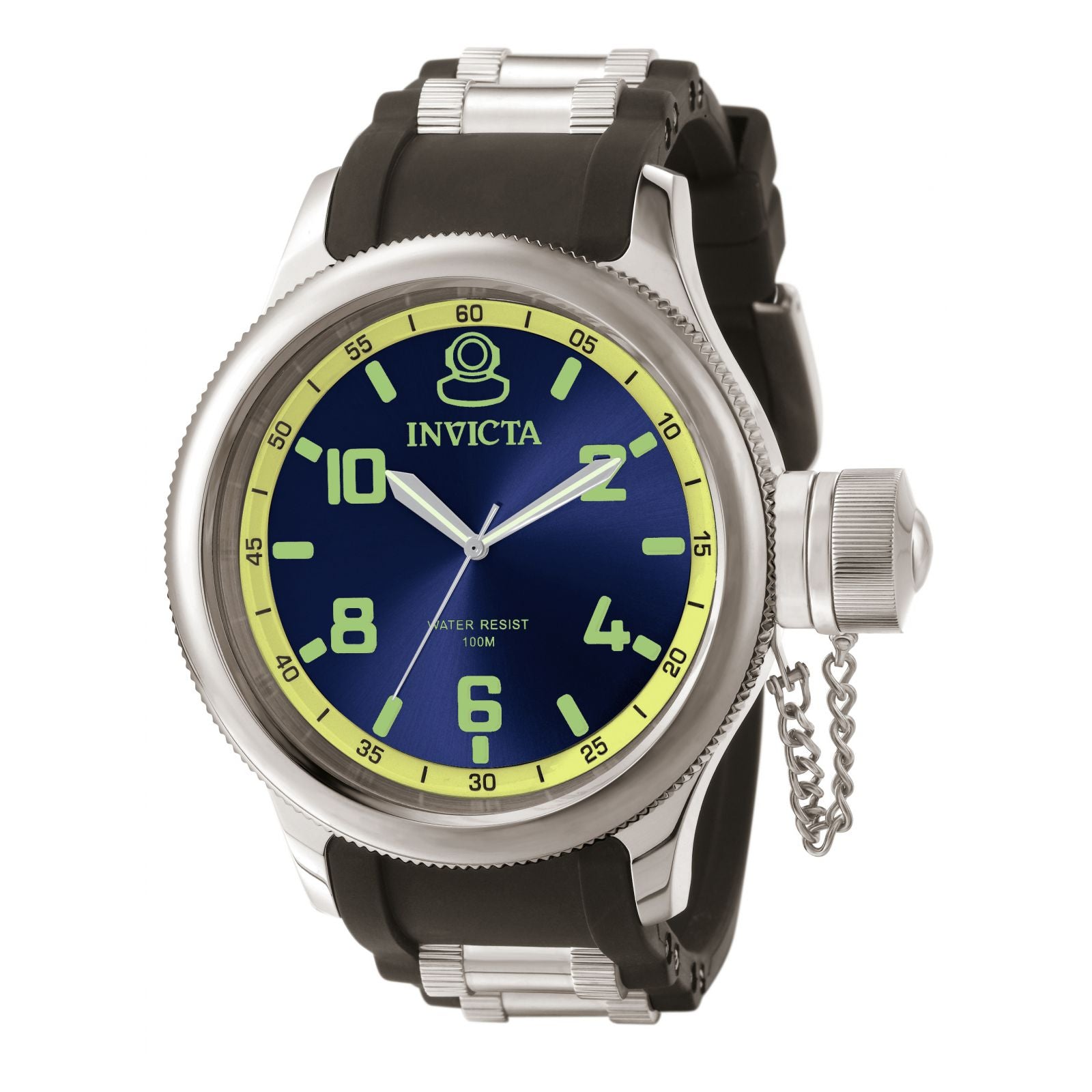 RELOJ DEPORTIVO PARA HOMBRE INVICTA RUSSIAN DIVER 1434 NEGRO