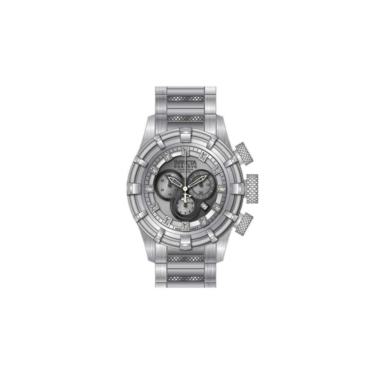 RELOJ  PARA HOMBRE INVICTA RESERVE 1446 - ACERO
