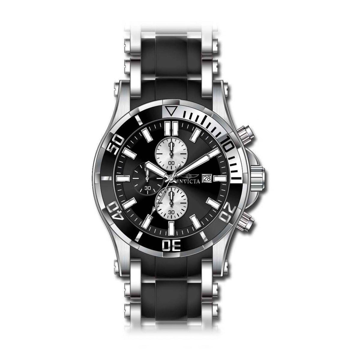 RELOJ  PARA HOMBRE INVICTA SEA SPIDER 1476 - ACERO NEGRO