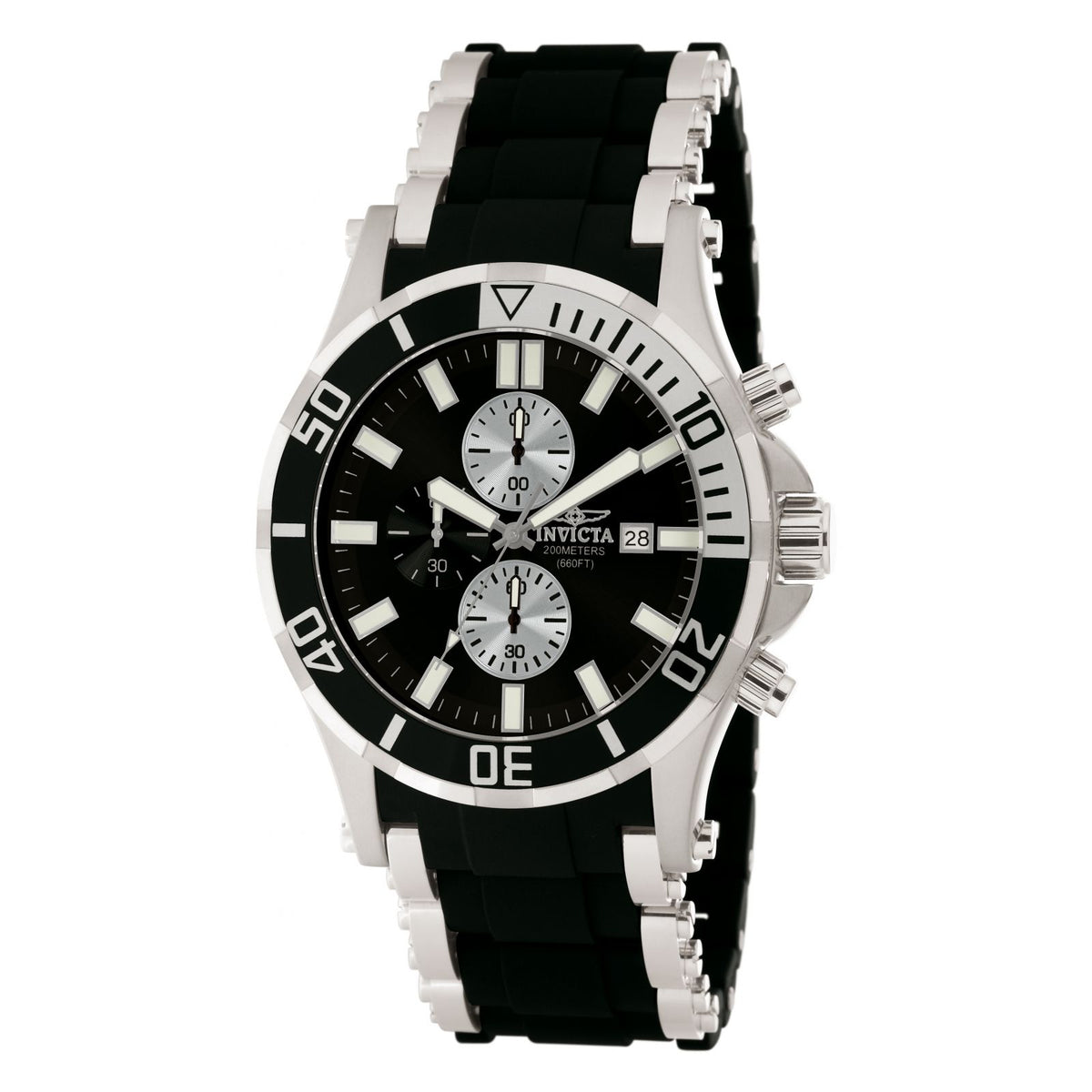 RELOJ  PARA HOMBRE INVICTA SEA SPIDER 1476 - ACERO NEGRO