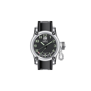 RELOJ  PARA HOMBRE INVICTA RUSSIAN DIVER 1595 - ACERO NEGRO