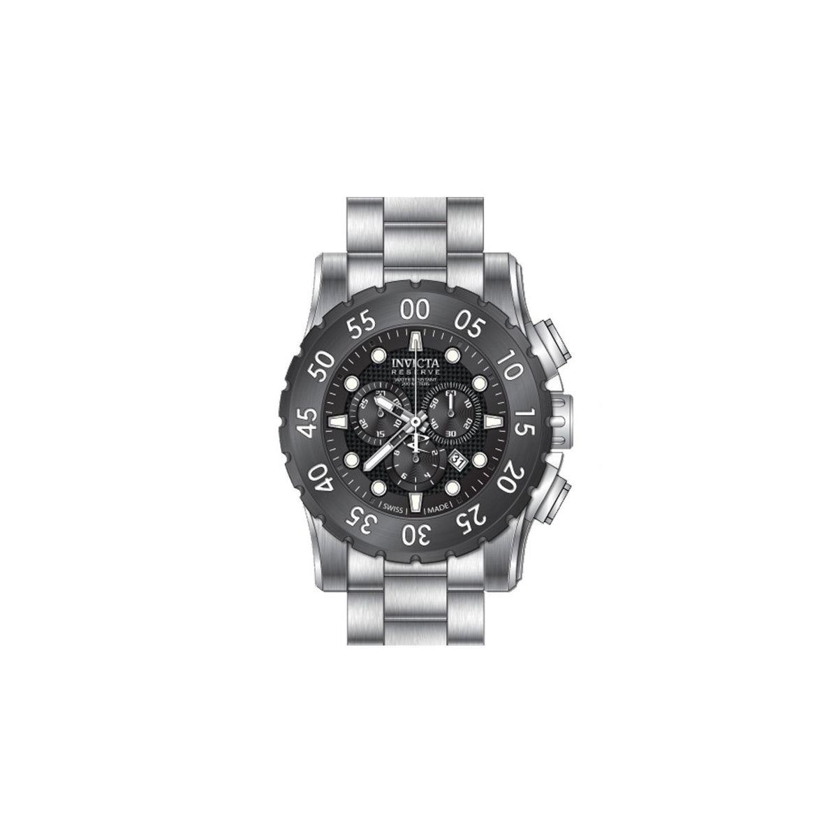 RELOJ  PARA HOMBRE INVICTA RESERVE 1957 - ACERO