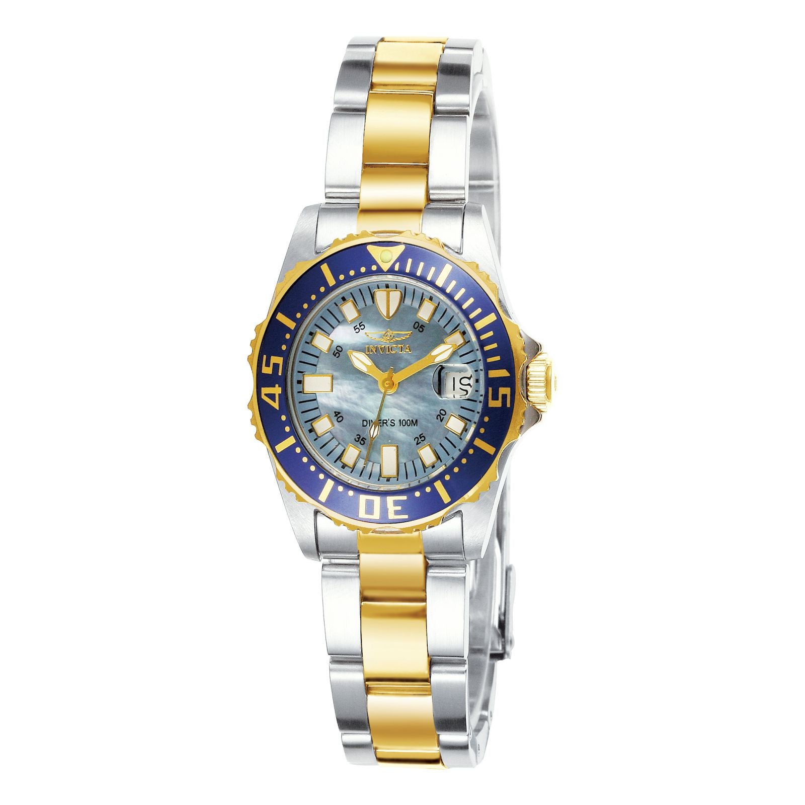RELOJ  PARA MUJER INVICTA PRO DIVER 2961 - ACERO DORADO